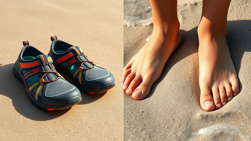 comfortable breathable flexible footwear