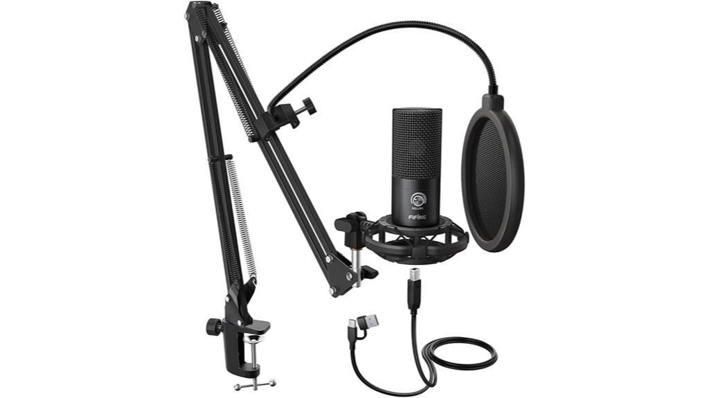 condenser usb microphone kit