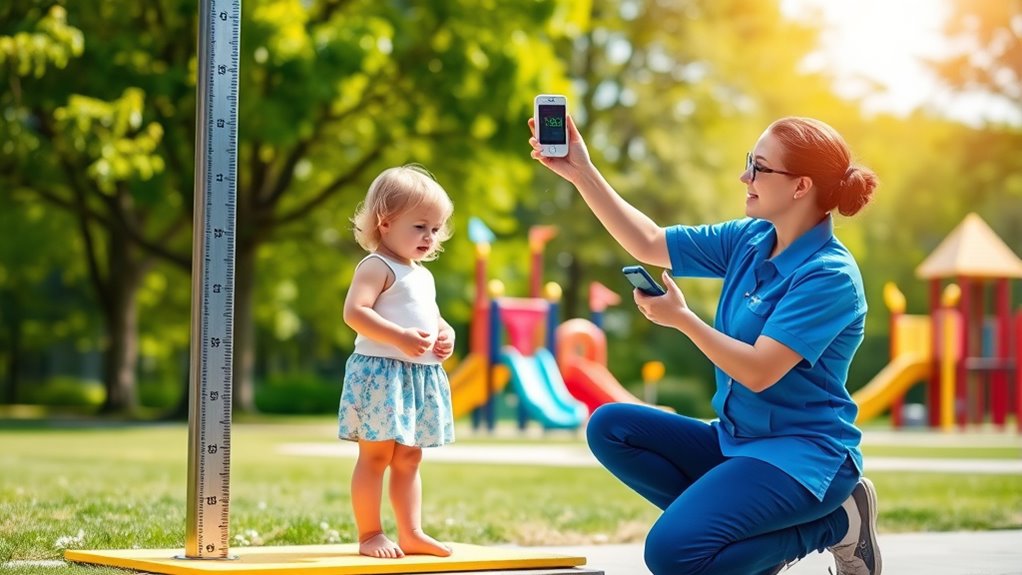 consistent transparent height measurement