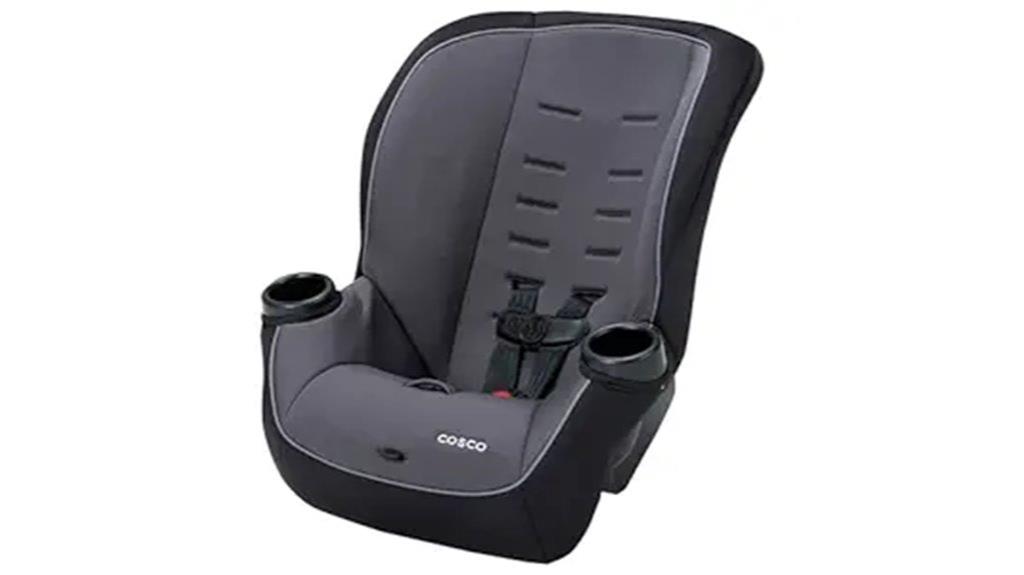 convertible car seat features