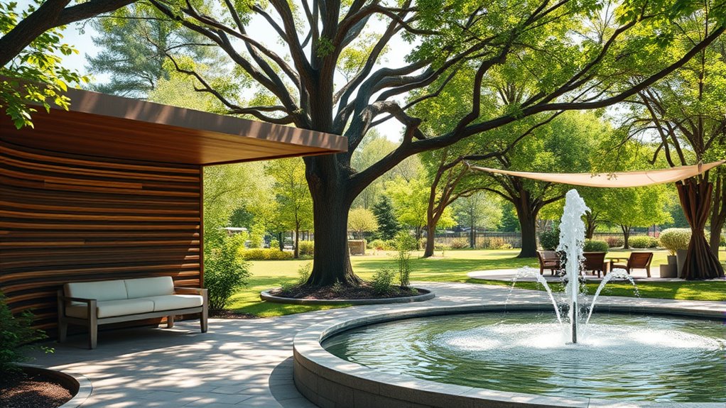 cooling noise vegetation design