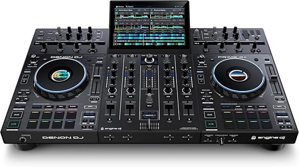 denon prime 4 controller