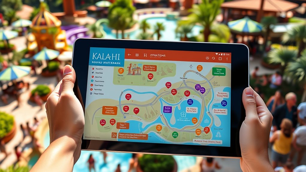 digital map enhances park navigation