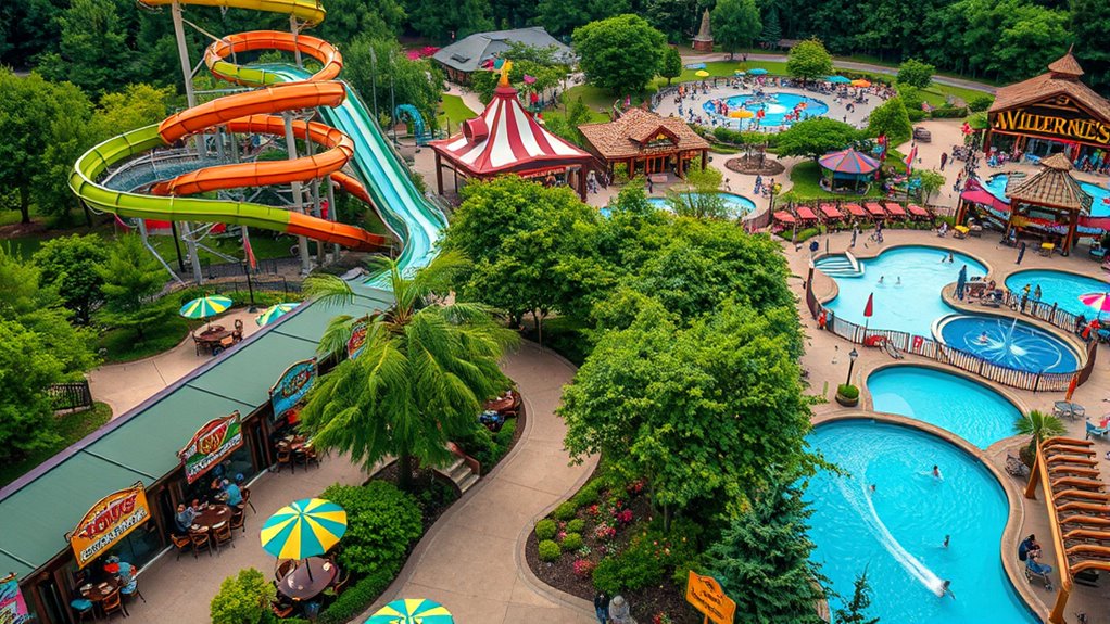 dining shopping entertainment options