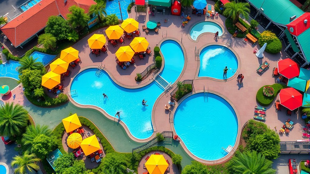 diverse dining and amenities