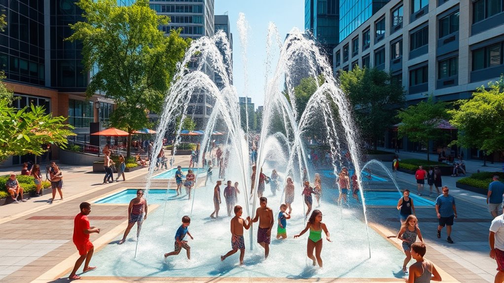 downtown raleigh splash pad