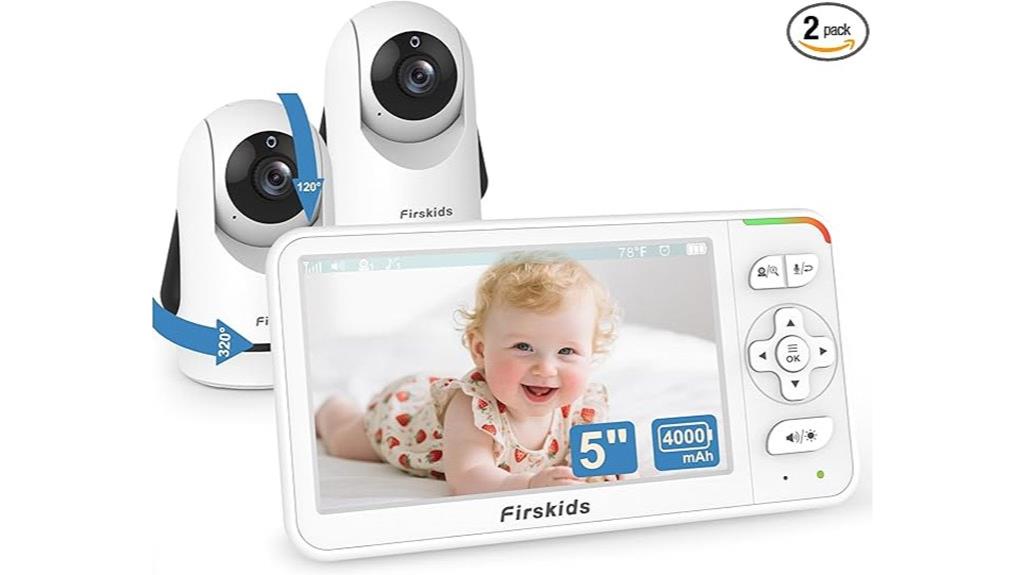 dual camera baby monitor