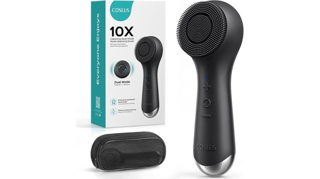 electronic facial cleansing brush