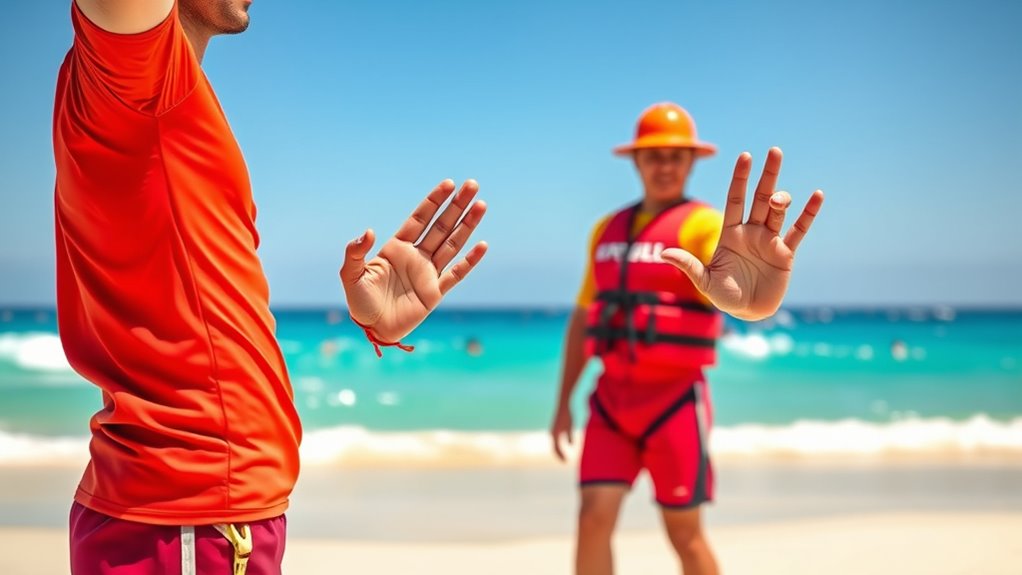 emergency water rescue signals