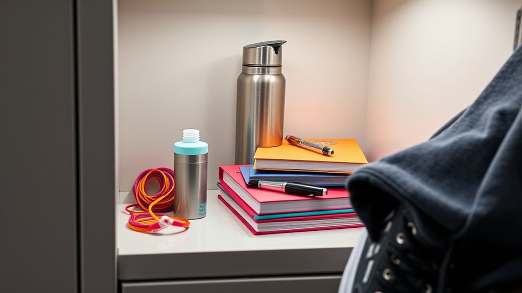 essential locker comfort items