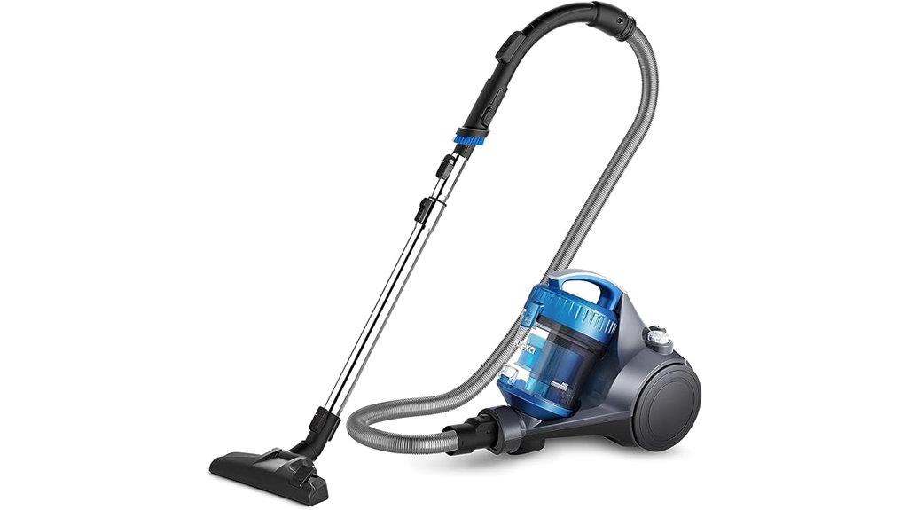 eureka whirlwind canister vacuum