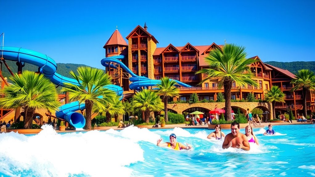 expanded indoor water park