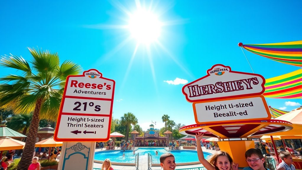 family friendly height attractions