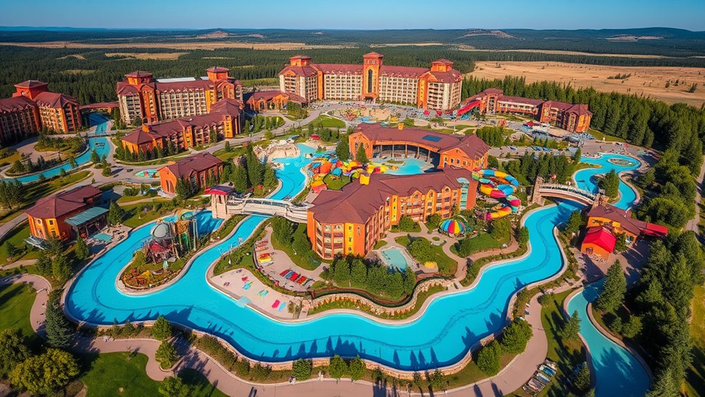 family friendly resort layout