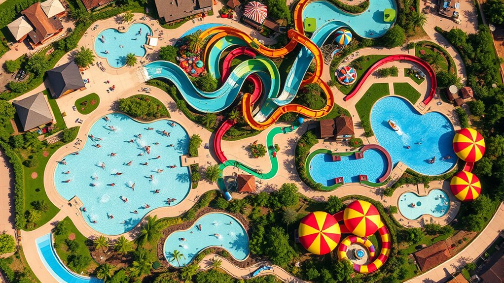 family friendly water play zones