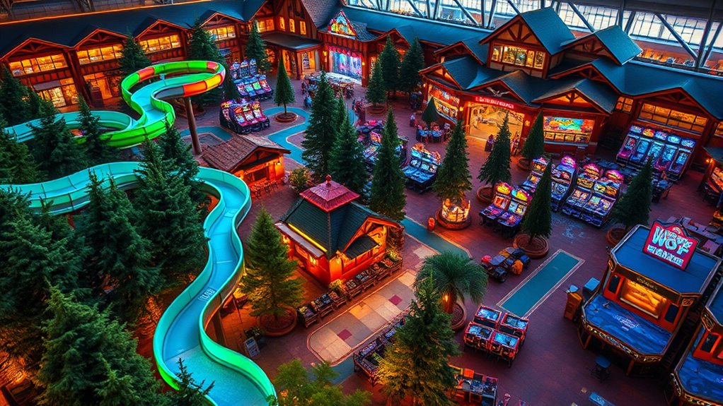 family fun activity zones