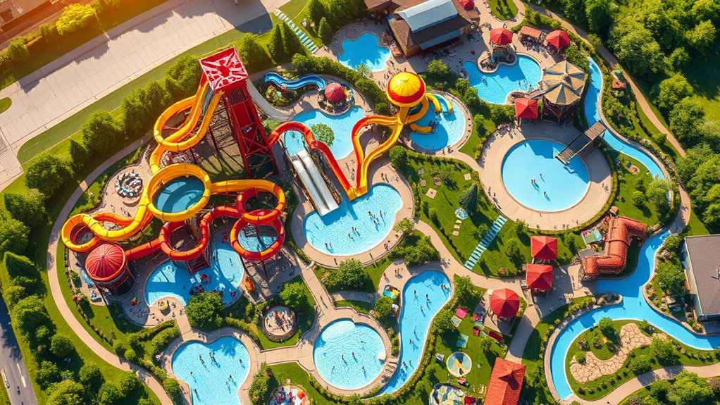 family fun water attractions