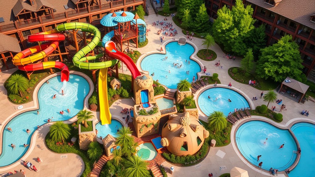 family water play areas