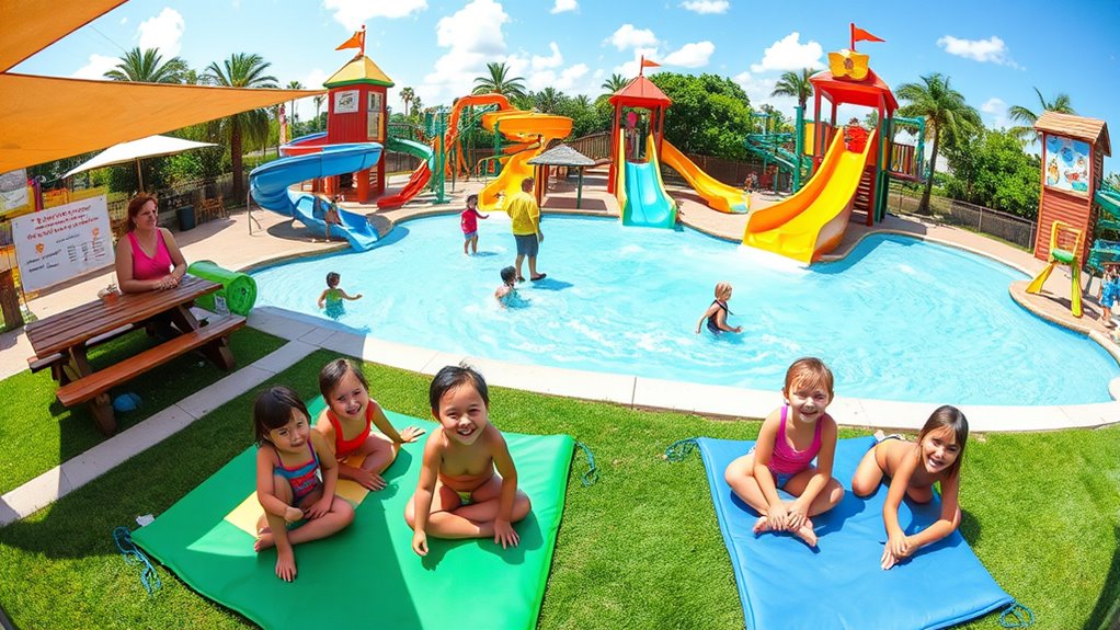 family water play zones