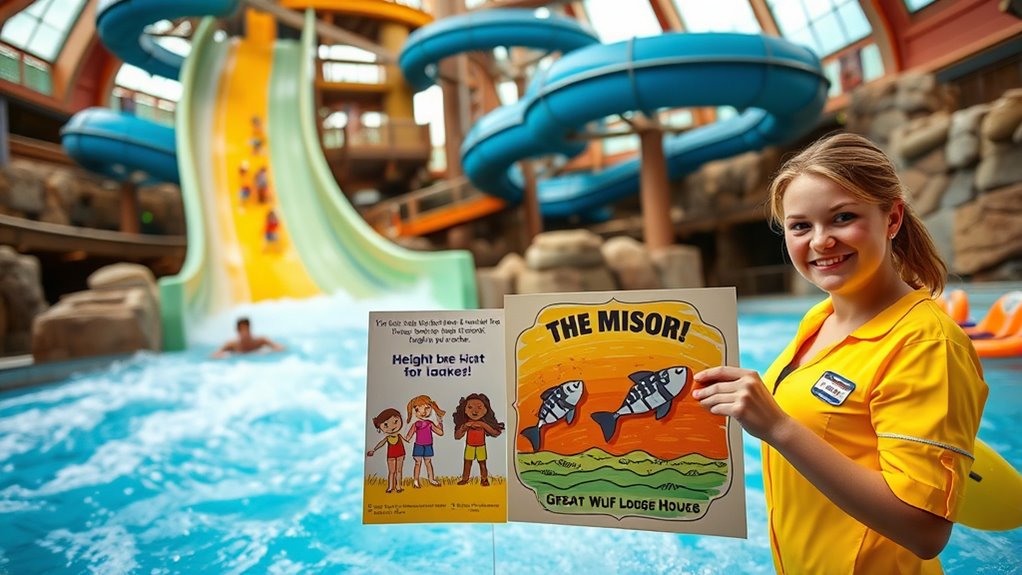 follow height and safety guidelines