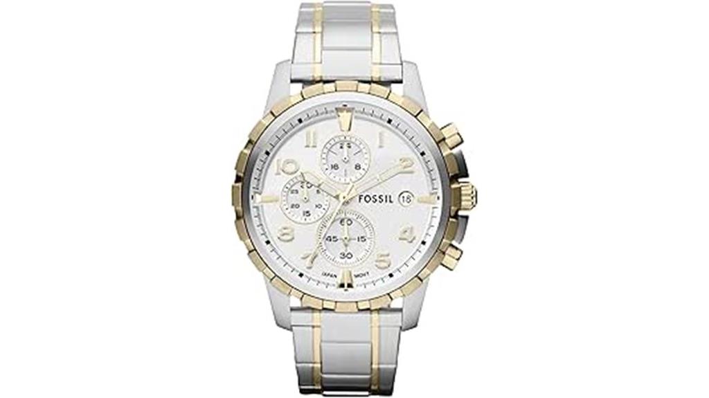 fossil dean chronograph watch