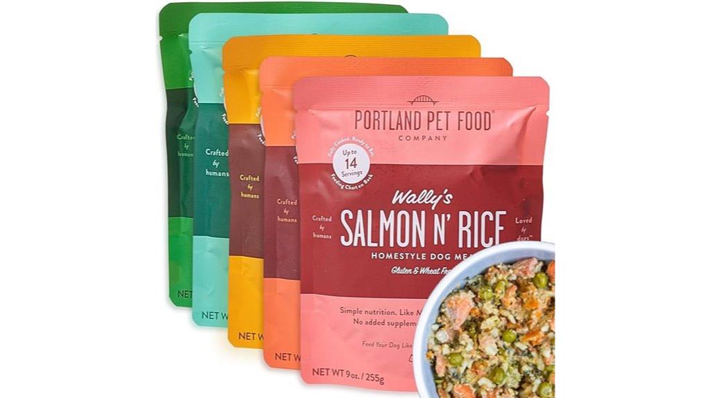 fresh dog food pouches