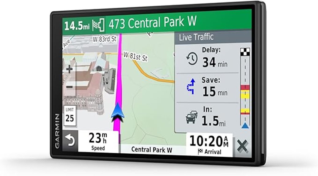 garmin gps with traffic