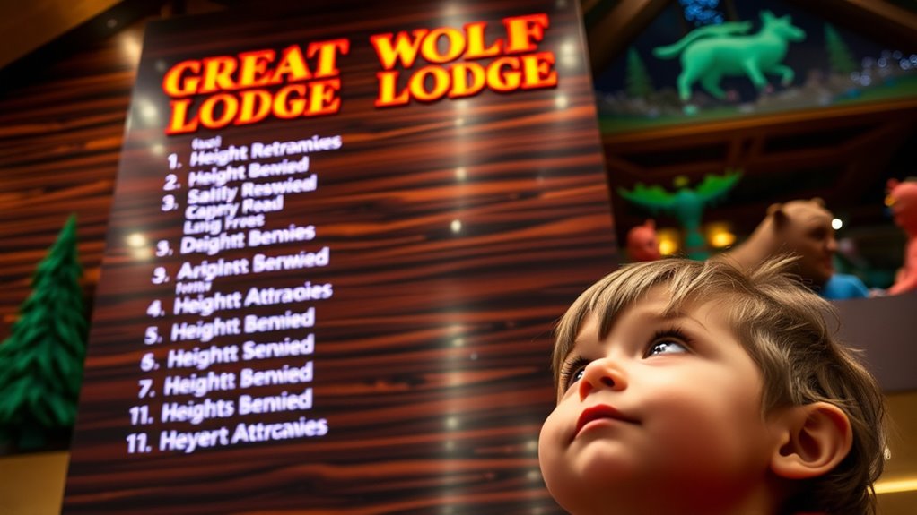 height and weight requirements