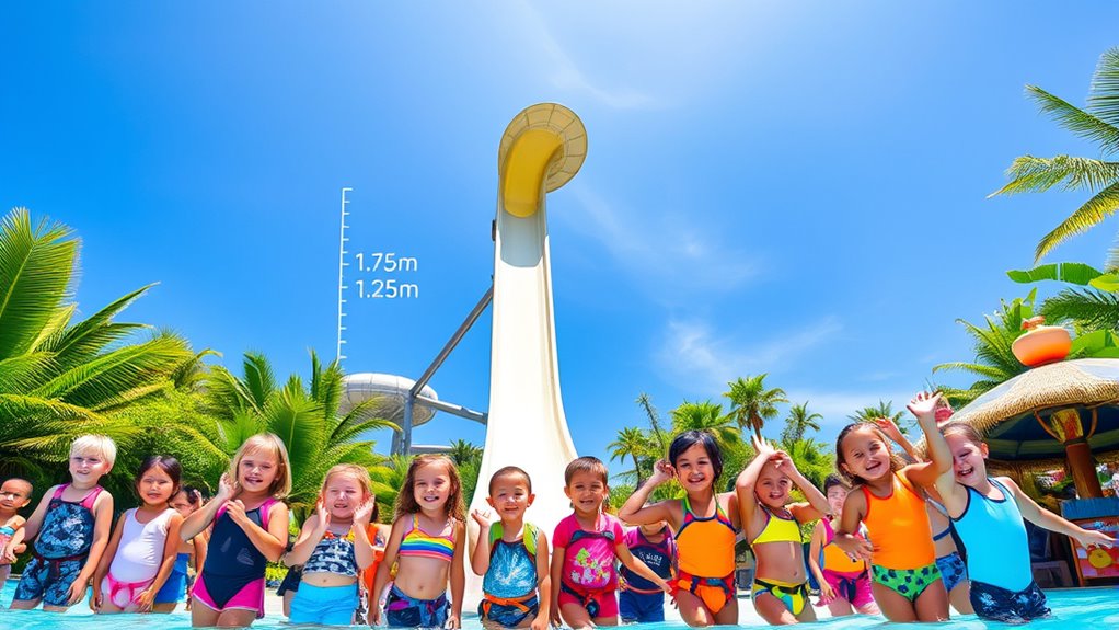 height requirement for thrill rides