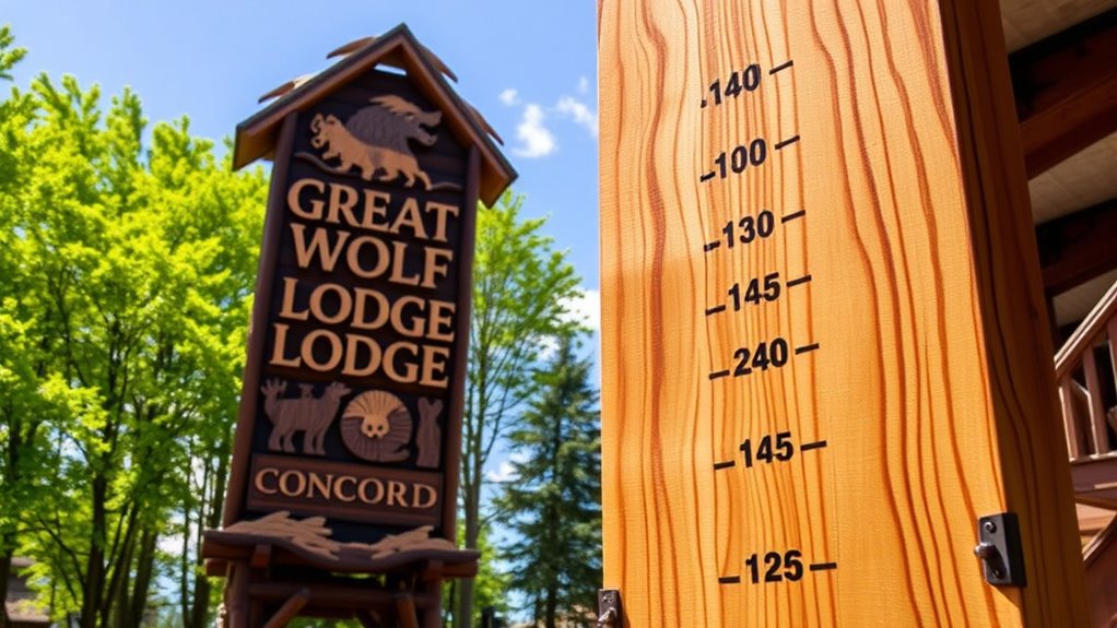 height requirements at great wolf