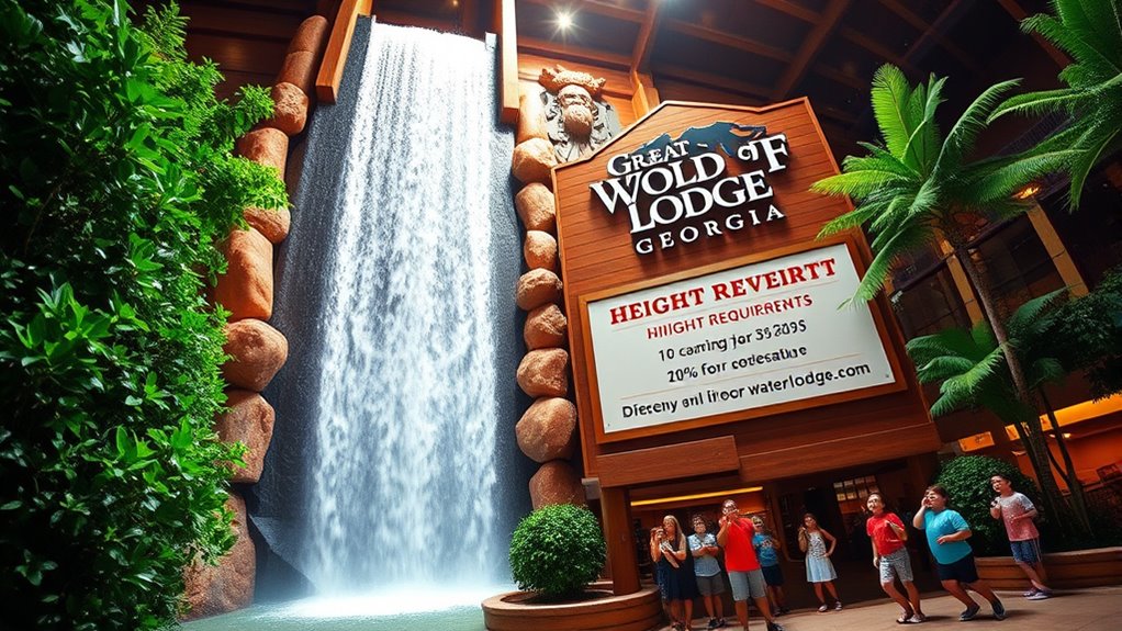 height requirements at great wolf