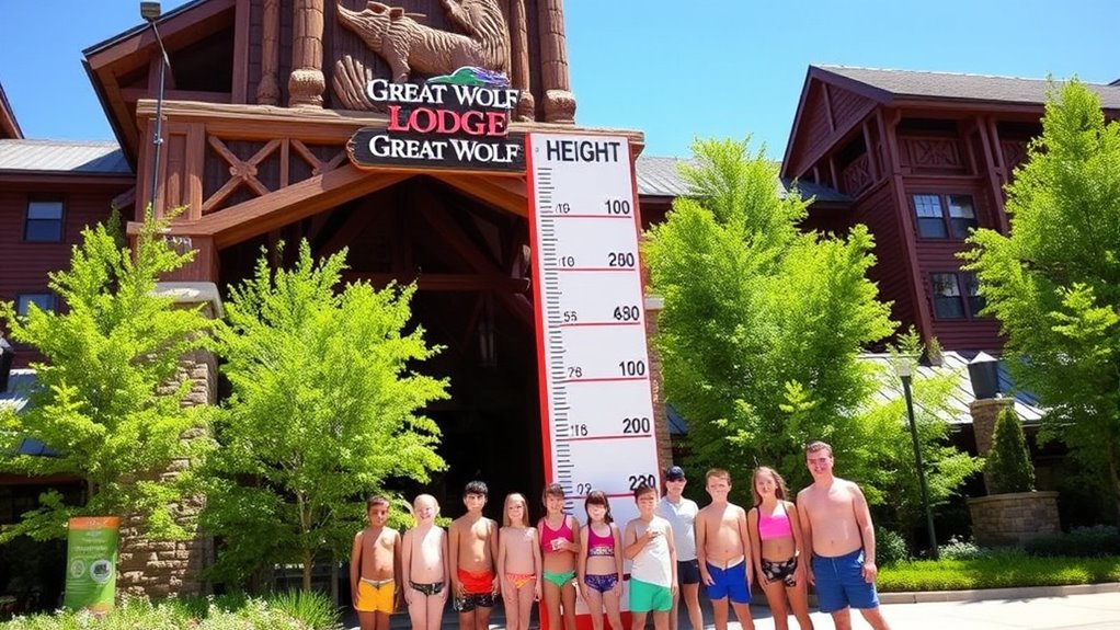 height requirements for rides