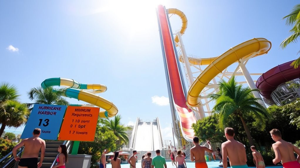 height requirements for slides