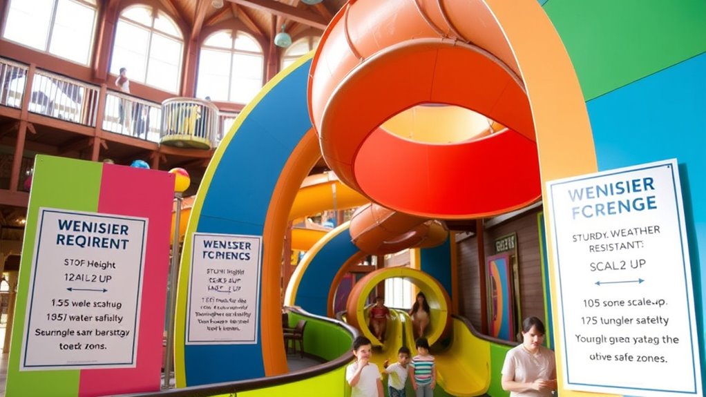 height restrictions and safety measures