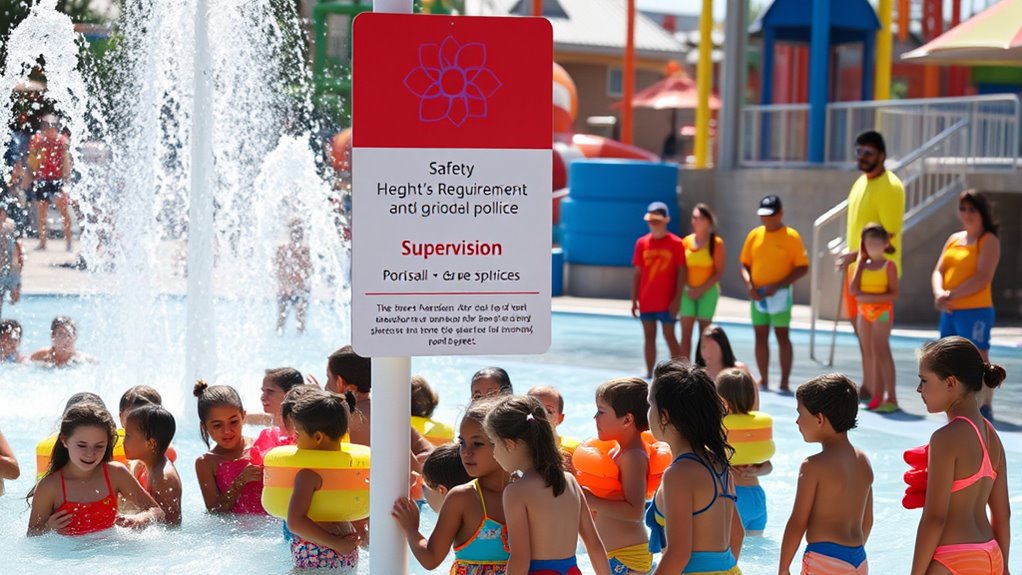 height restrictions ensure safety