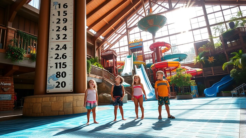 height restrictions for rides