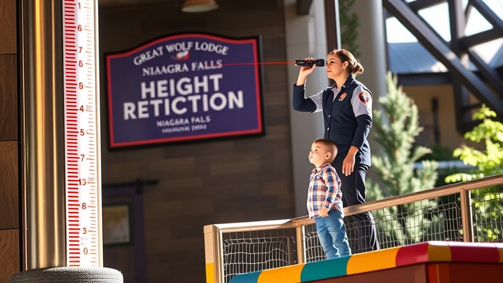 height verification and staff enforcement