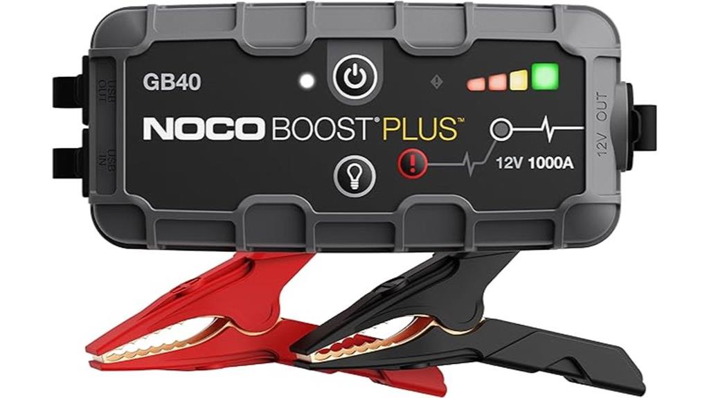 high capacity portable jump starter