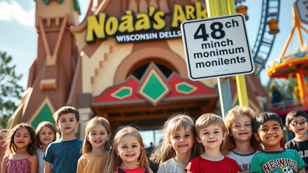 high height thrill ride requirements