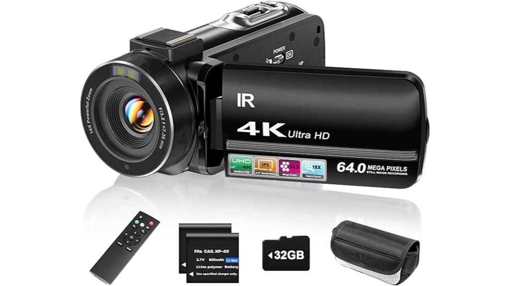 high resolution camcorder bundle