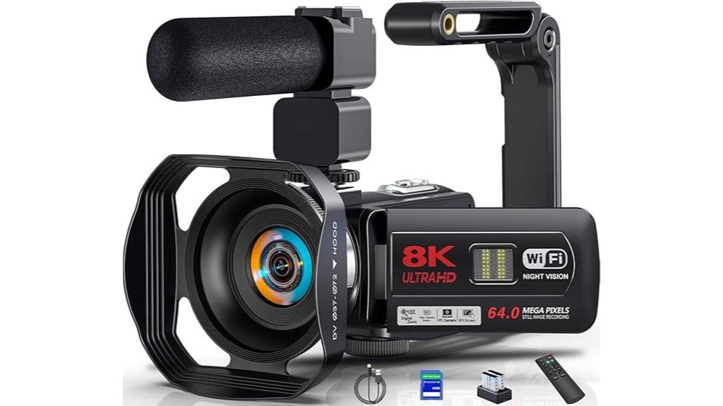 high resolution video camcorder bundle