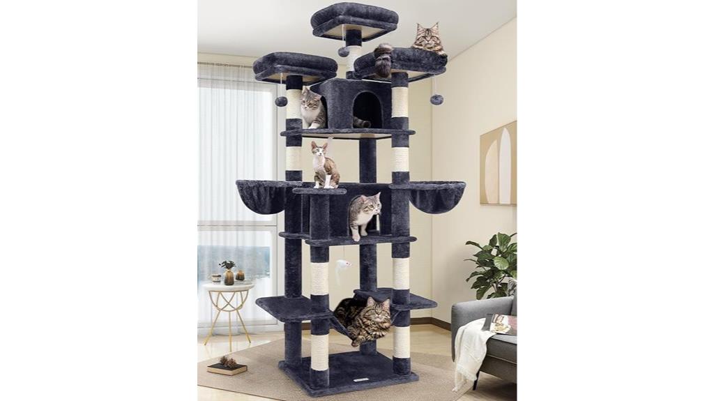 indoor cat tower