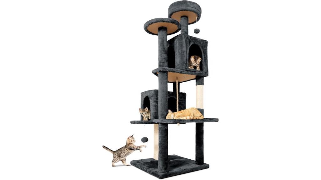 indoor multi level cat condo