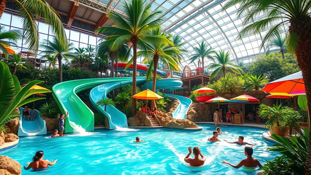 indoor tropical water park