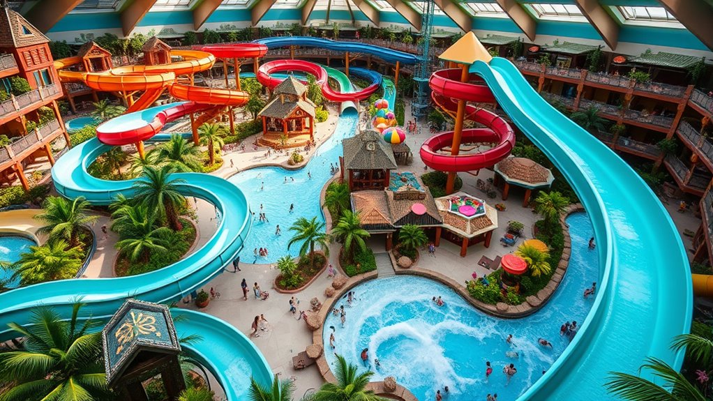 indoor water park attractions