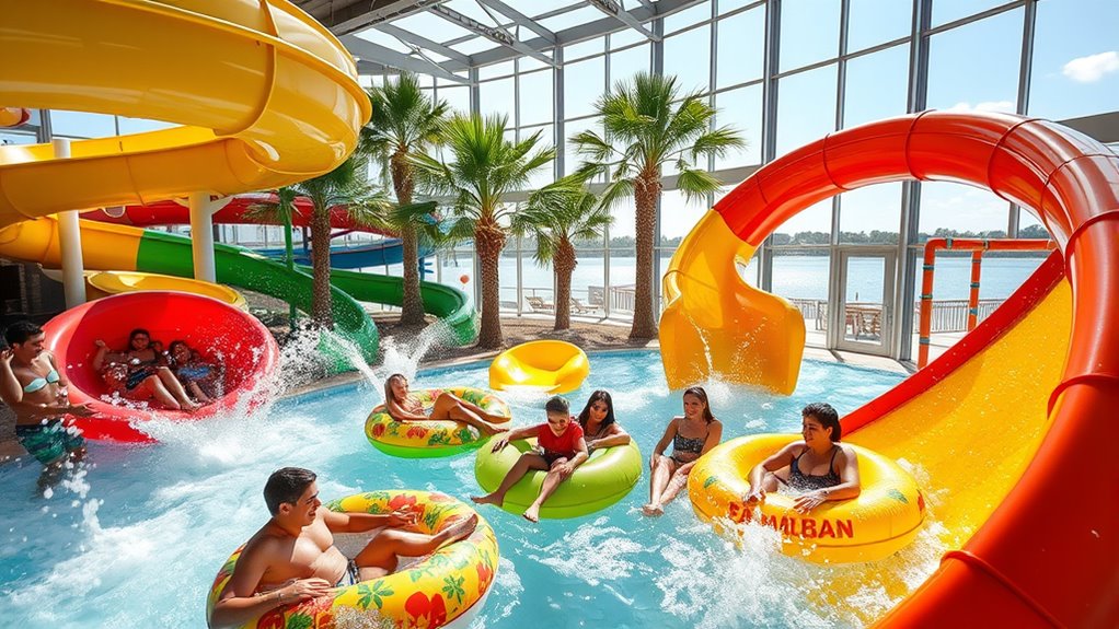 indoor water park fun