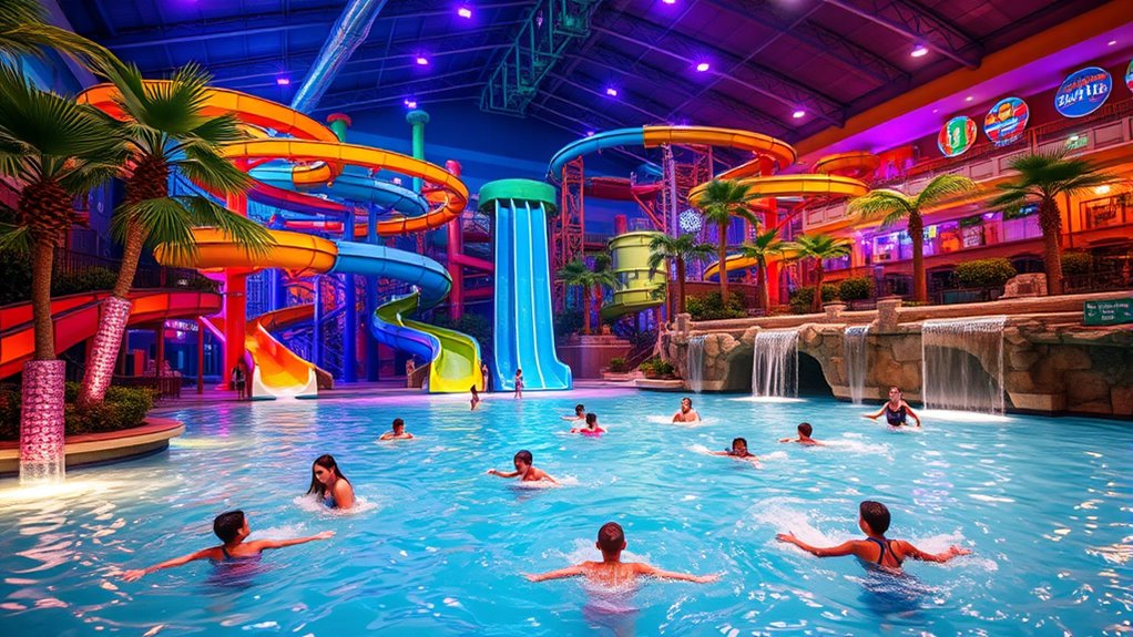indoor water parks amenities