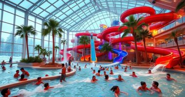 indoor water parks opening