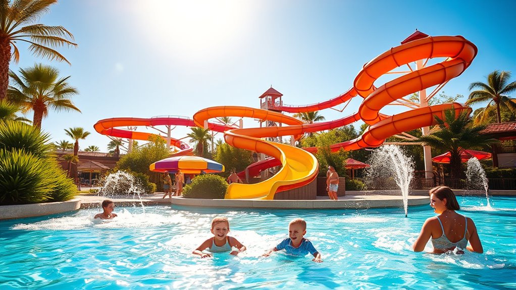 indoor waterpark hotel amenities