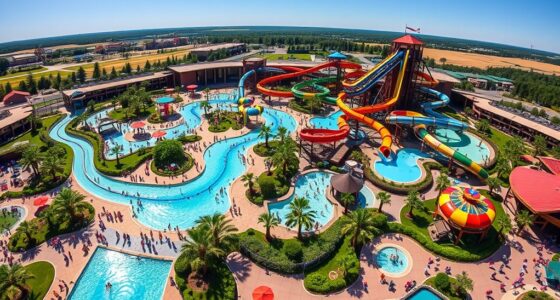 kalahari waterpark map attractions